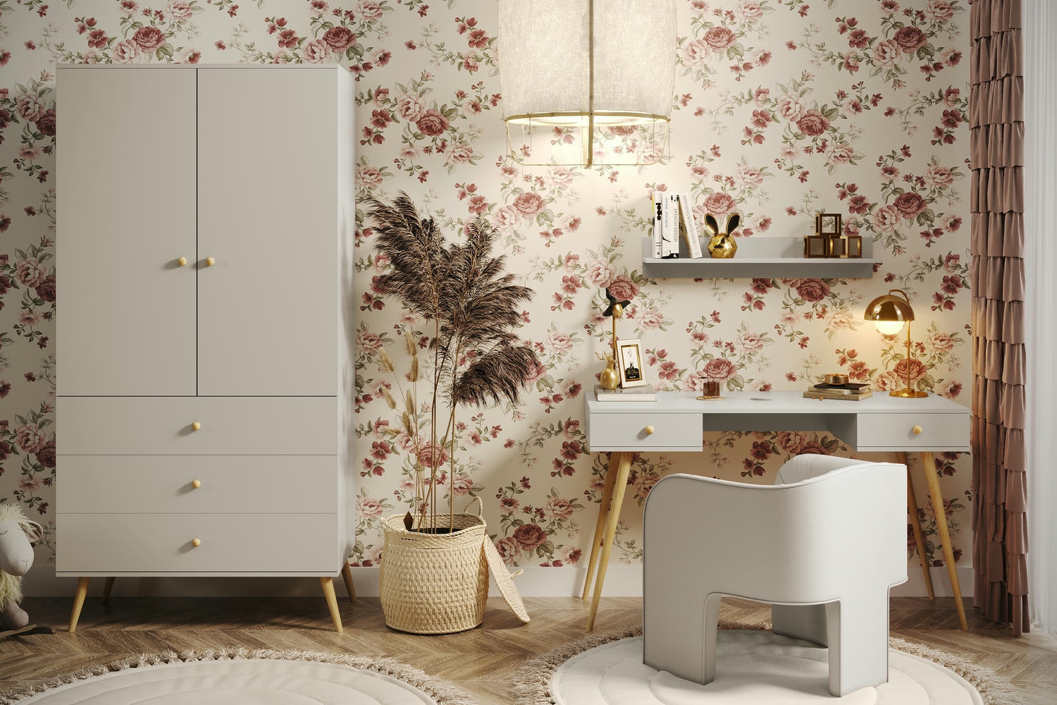 boho pokój dziecka z kolekcją MEL