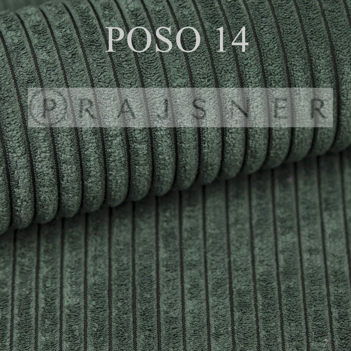 butelkowa zieleń sztruks